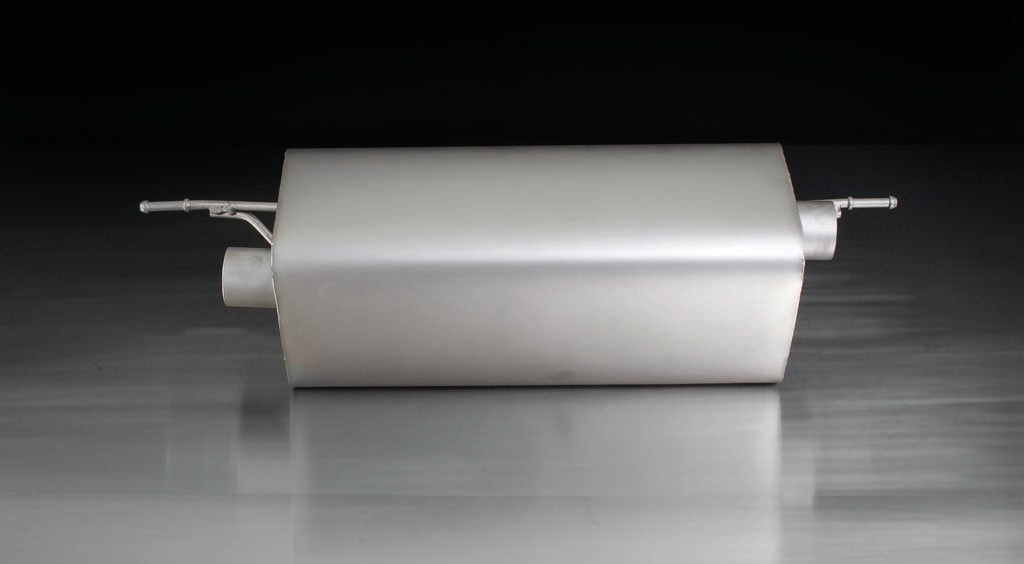 BMW M135i F20 F21 rear silencer with 200 cell sports cat, Remus Racing valved exhaust