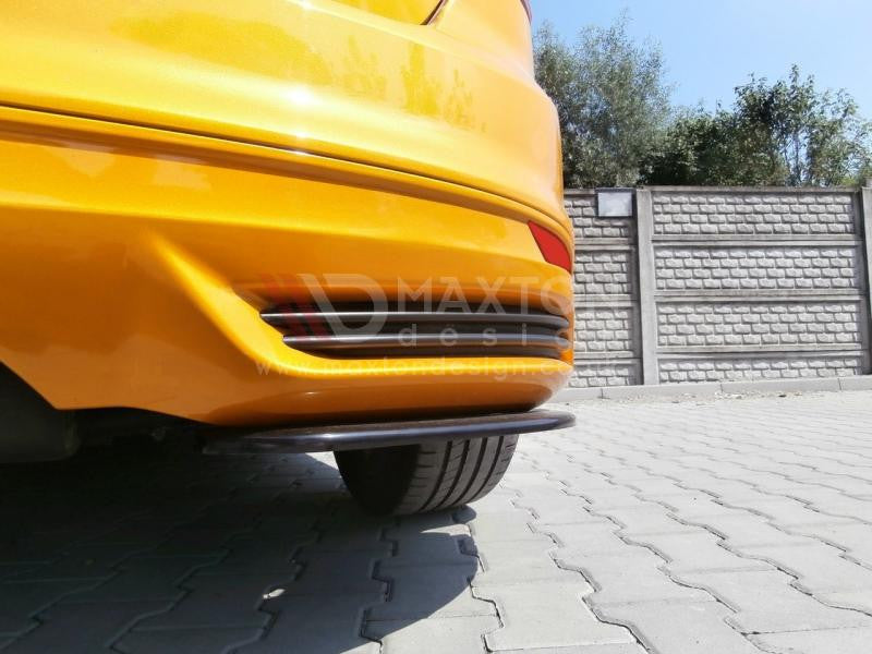 Ford Focus MK3 ST Preface 2012-2014 Rear Side Splitters, Maxton Design ABS Set