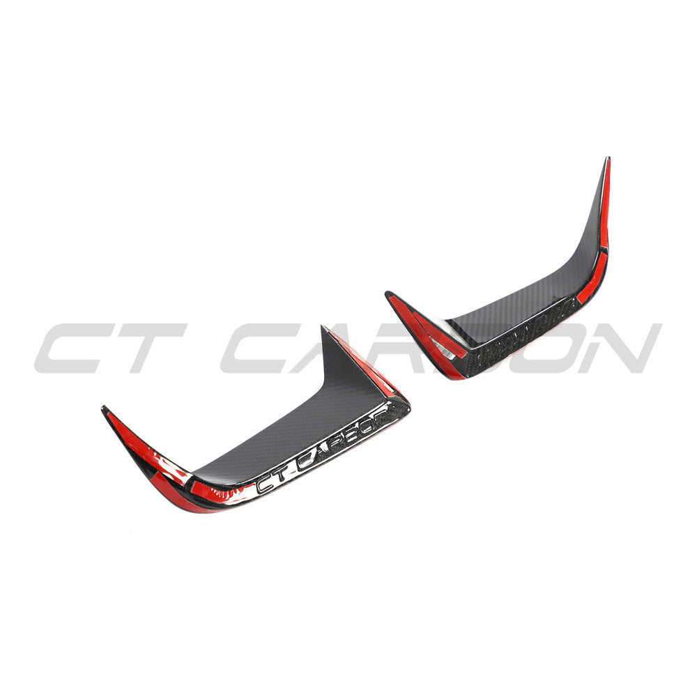 F95 X5M Rear Bumper Trim CT Design Carbon Fibre, Part No CT-F95-RBT