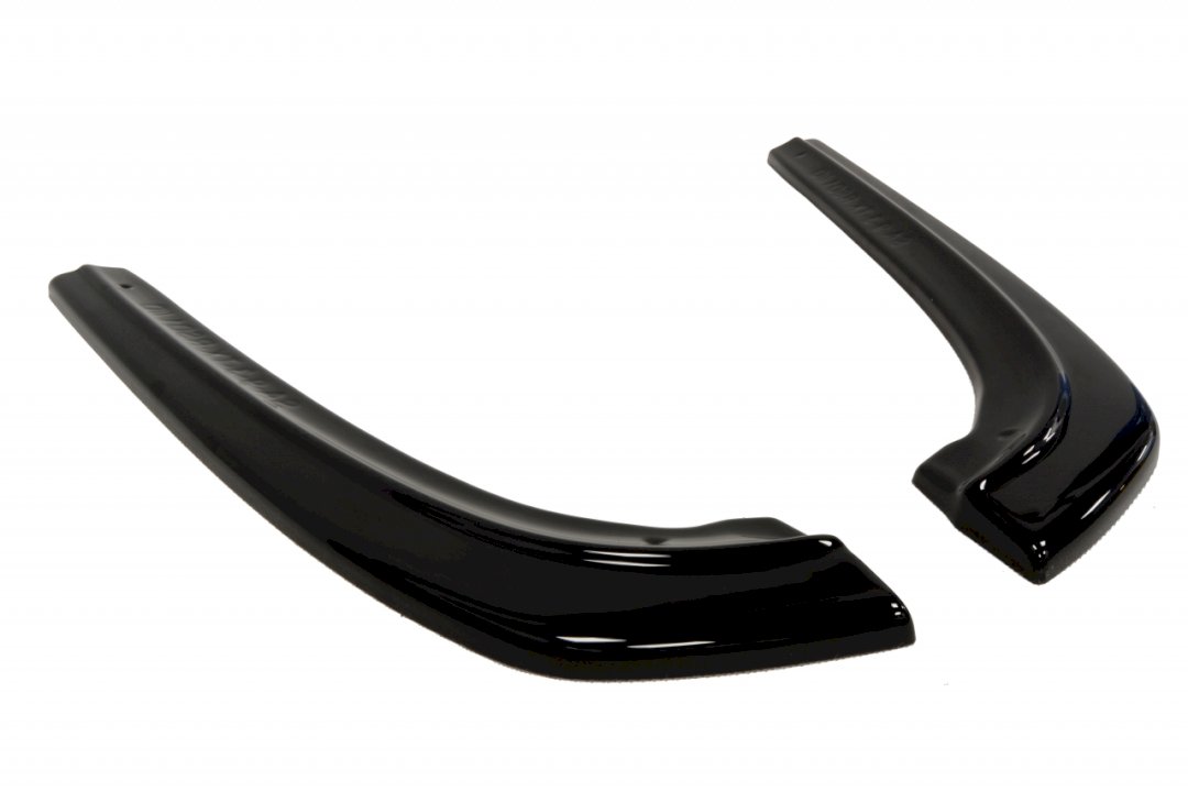 SAAB 9-3 Turbo X (2007-11) rear side splitters, Maxton Design gloss black