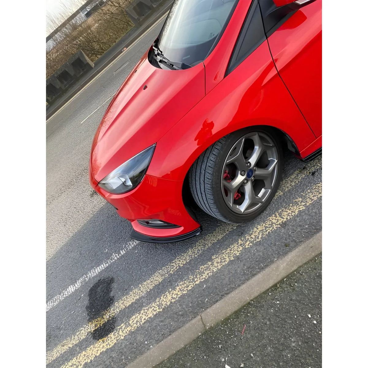 Ford Focus MK3 ST Facelift (2015-2018) Front Splitter