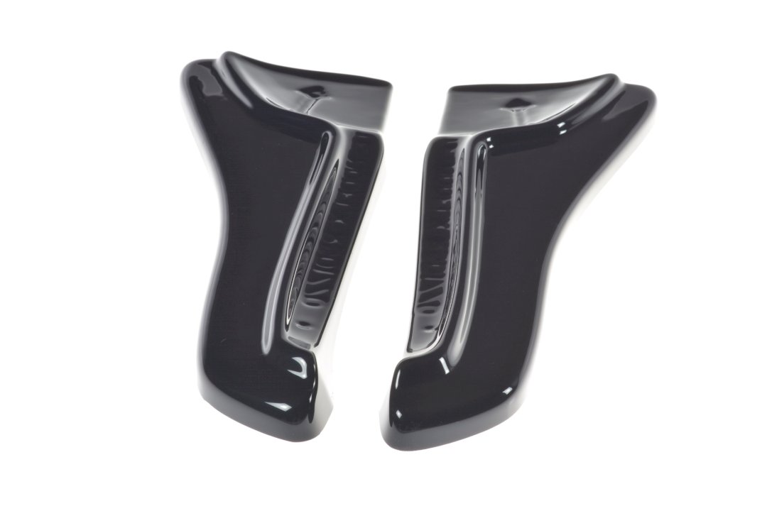 Tesla Model X (2015-2021) Rear Side Splitters V.1 - Maxton Design ABS