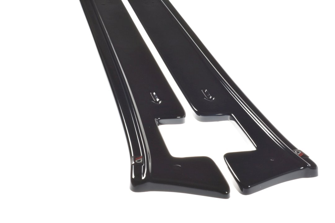 Tesla Model X (2015-) side skirts diffusers V.1 - Maxton Design