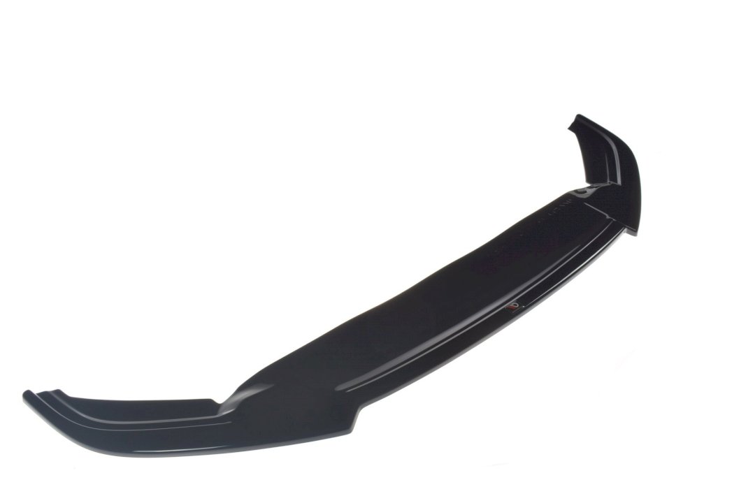 VW Passat B8 R-Line Front Splitter V.2 - Maxton Design Gloss Black