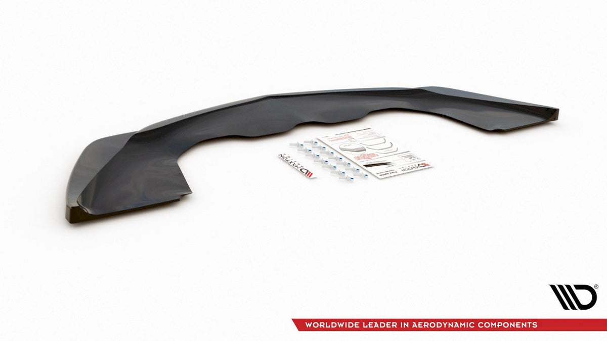 Alfa Romeo 4C (2013-2017) front splitter - Maxton Design gloss black