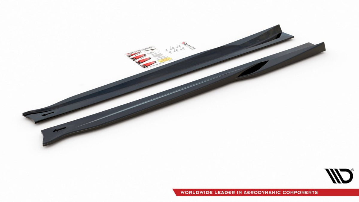 Alfa Romeo 4C (2013-2017) Maxton Design ABS Side Skirts Diffusers Kit