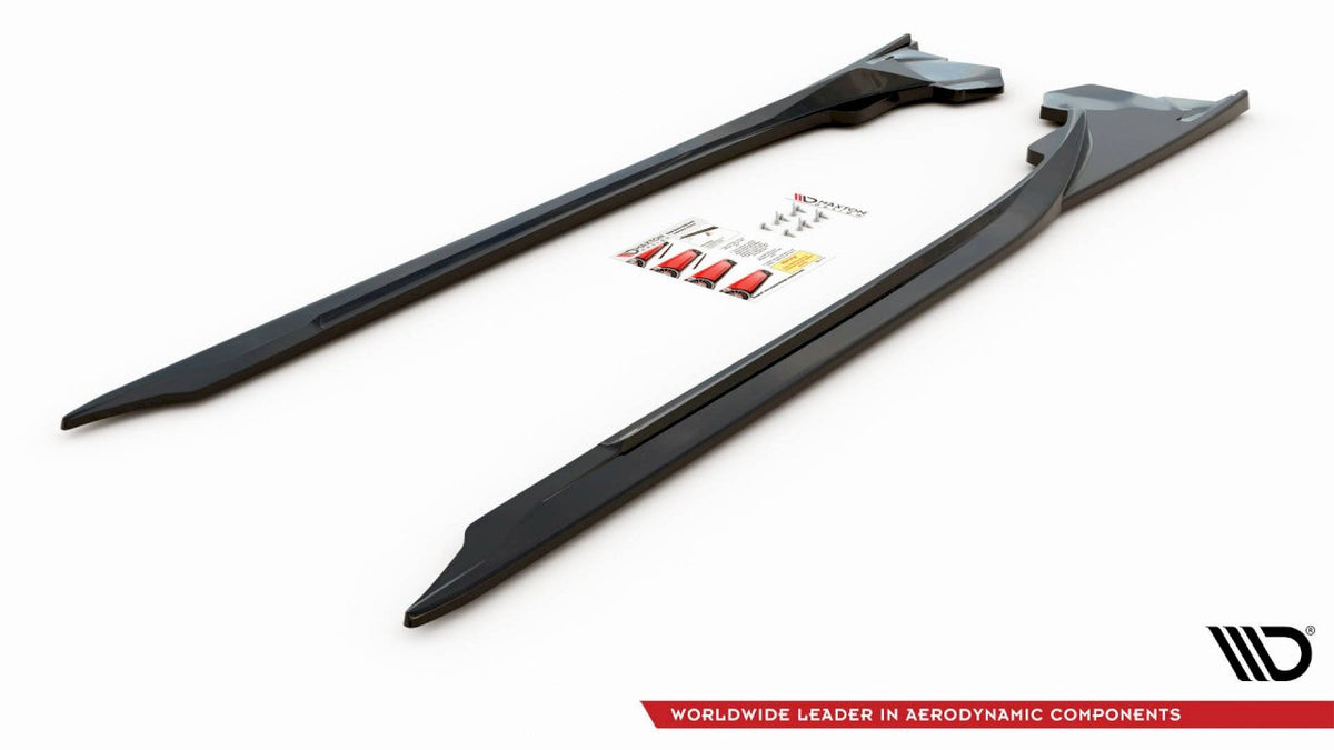 BMW i8 (2014-2020) Maxton Design ABS Side Skirt Splitters
