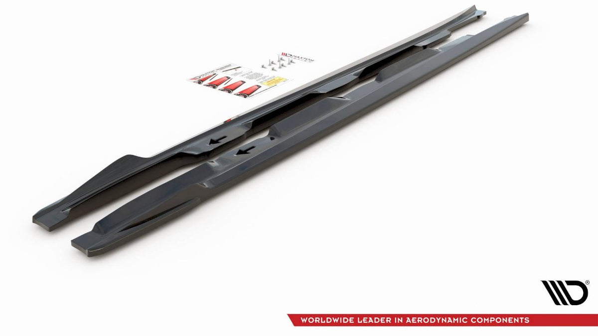 Lexus IS F MK2 (2007-2013) Maxton Design ABS Side Skirts & Diffuser Set