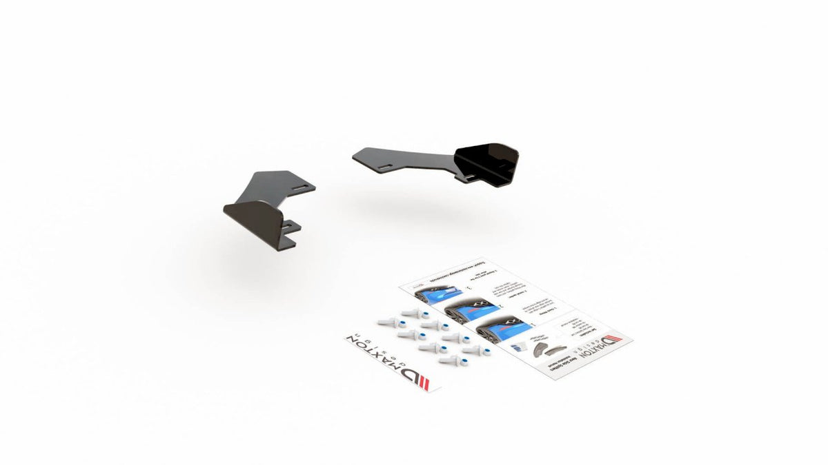 VW Polo GTI Mk6 (2017-2021) Maxton Design rear side flaps, VWPO6GTICNC-RS3