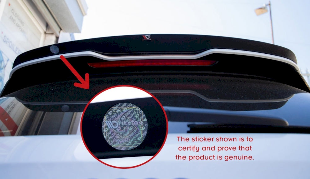 Maserati Ghibli Mk3 (2013-2020) Maxton Design Spoiler Cap, SPOILER-CAP-GHIBLI-MK3
