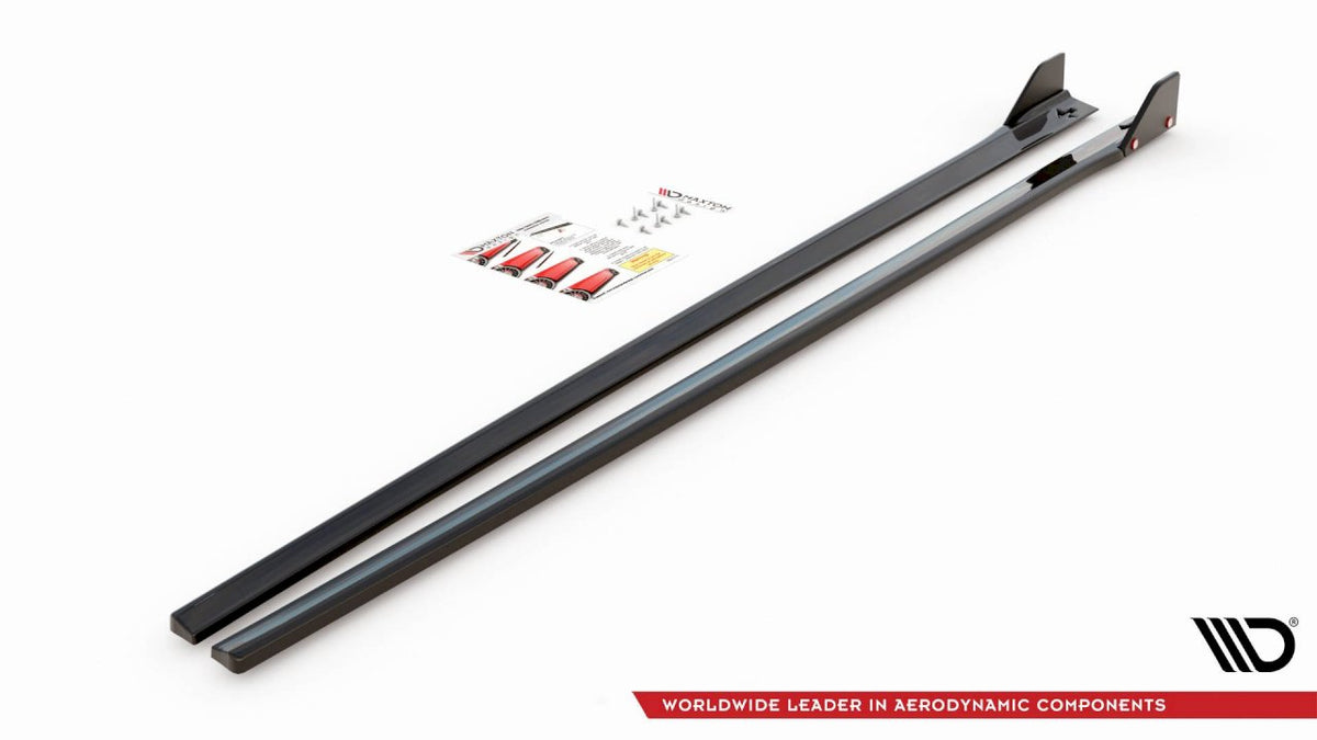 Hyundai i30 N Mk3 & Mk3 FL Hatchback Fastback Maxton Design Side Skirt Diffusers V.5