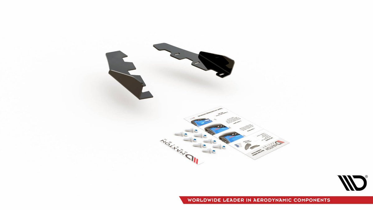 BMW M135i F20 (2011-2015) rear side flaps - Maxton BM1F20MCNC-RS1