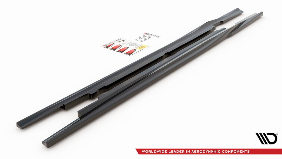 Mercedes E-Class W213 (2016-2021) Maxton Design ABS Side Skirts Diffusers