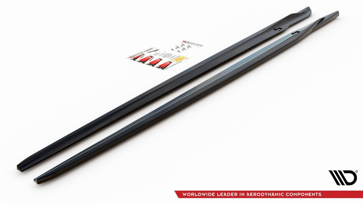 BMW M8 Gran Coupe F93 (2019-) Maxton Design V2 Side Skirts Diffusers