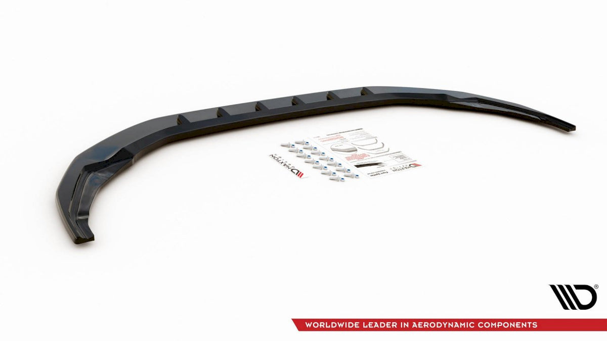 Audi S3 8Y & A3 S-Line 8Y front splitter V.1 gloss black