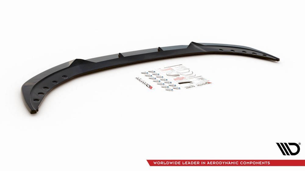 BMW 3 Series G20 G21 front splitter kit - Maxton Design V.1 ABS