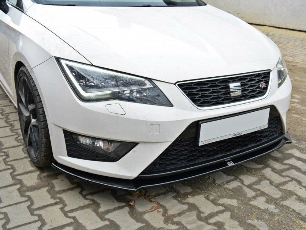 SEAT Leon III Cupra FR (2012-2016) front splitter, Maxton Design MD-LEON3-FS