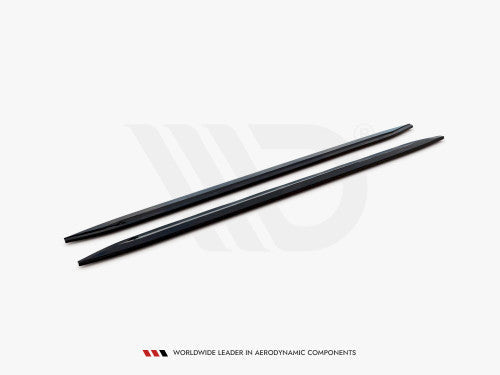 BMW M4 G82 Side Skirt Diffusers V2 Gloss Black ABS Pair