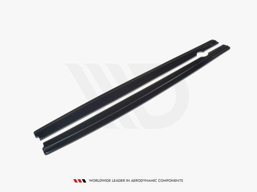 BMW X3 F25 M Sport LCI (2014-2017) Maxton Design Gloss Black Side Skirt Diffusers