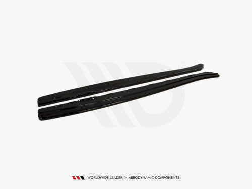 BMW Z4 E85 E86 Side Skirt Diffusers Pair - Maxton Design Gloss Black