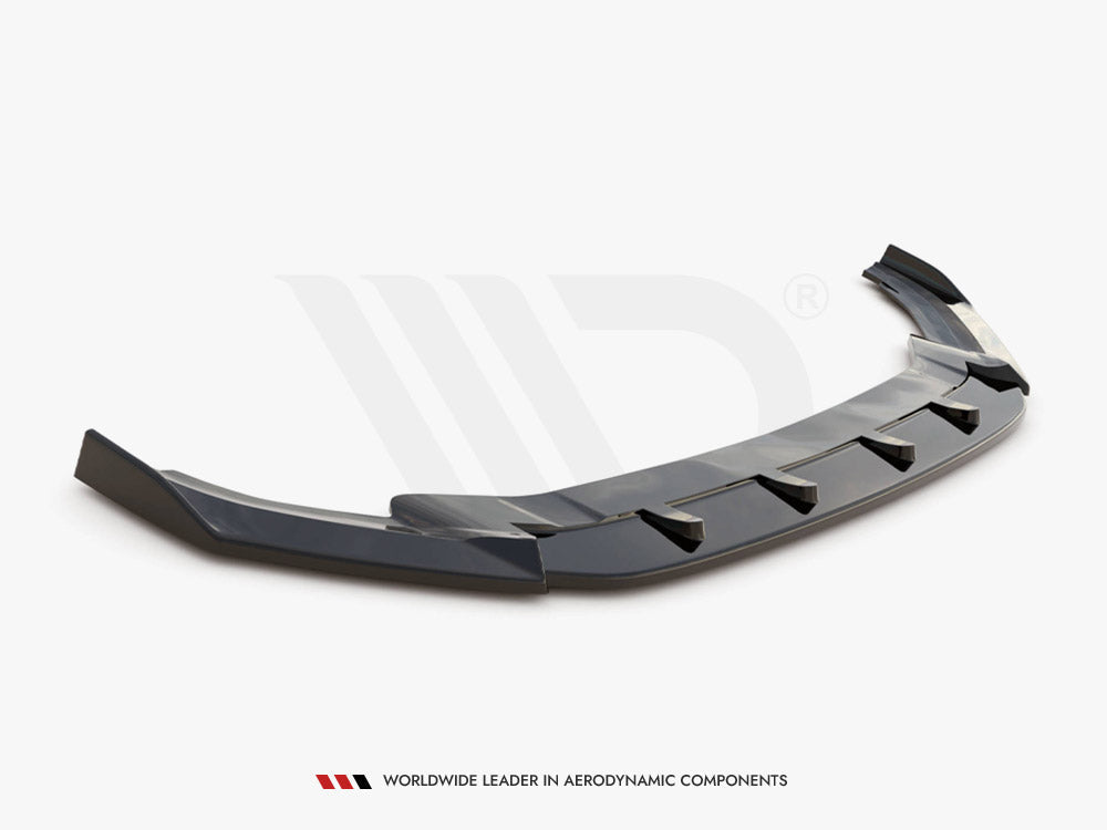 VW Golf R MK7 (2013-2016) Front Splitter V.4 - Maxton Design