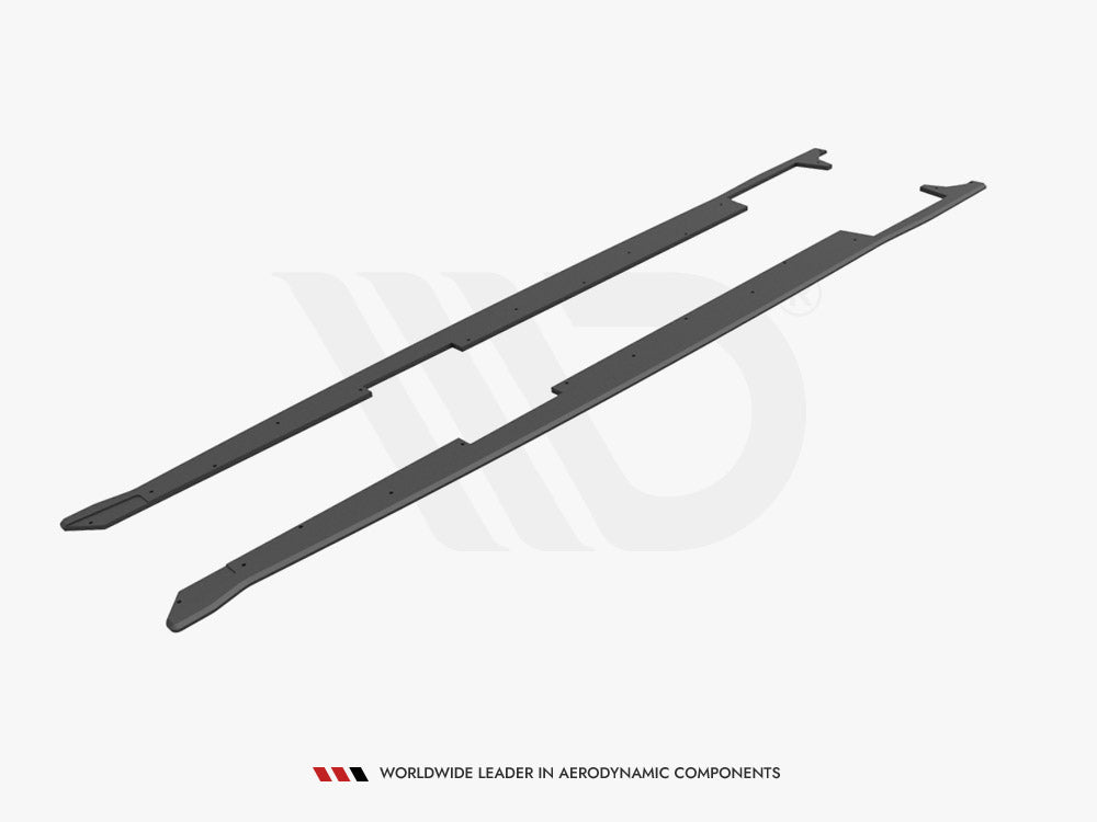Toyota Supra MK5 (2019-) Maxton Design STREET PRO Side Skirts Diffusers