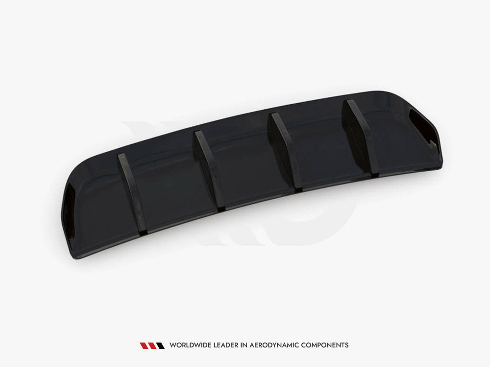 VW Tiguan R Mk2 Facelift (2020-) rear valance - Maxton Design ABS diffuser add-on