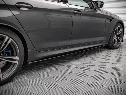 BMW M5 F90 Side Skirts by Maxton Design - Gloss Black ABS