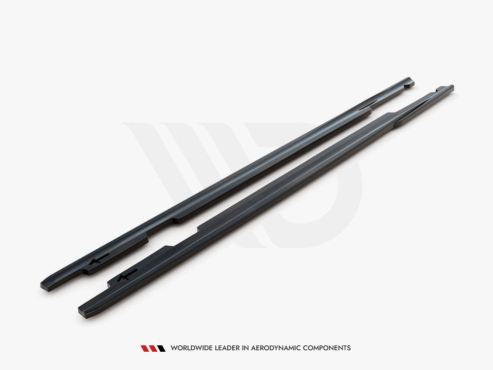 BMW E90 Side Skirts Diffusers - Maxton Design ABS Kit