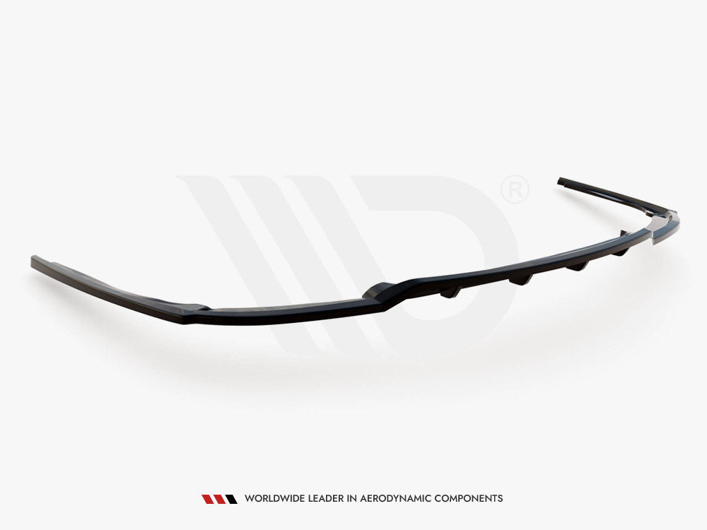 BMW F01 M-Pack rear splitter vertical bars, Maxton Design ABS