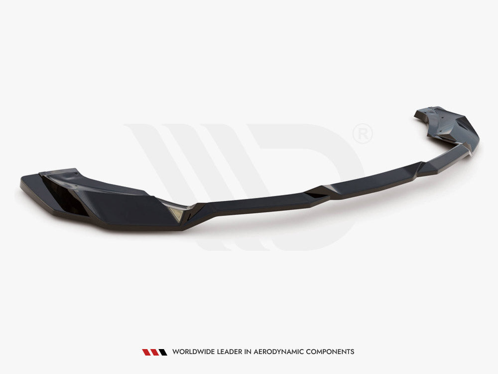 Chevrolet Corvette C8 (2020-) central rear splitter, Maxton Design ABS