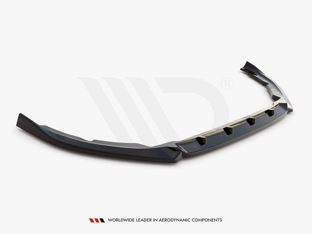 Peugeot Partner MK3 (2018-) Maxton Design ABS Front Splitter Kit