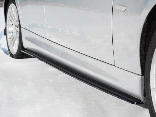 BMW E90 E91 M Sport Side Skirt Splitters - Maxton Design Gloss Black