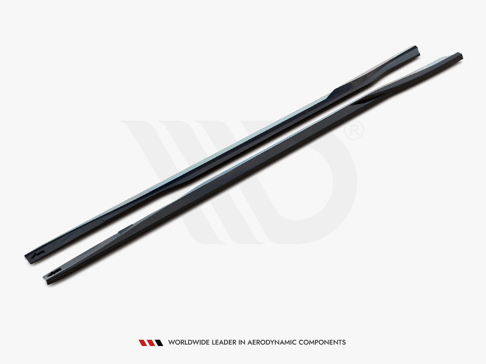 Ford Mustang Mach-E MK1 (2020+) Side Skirts Diffusers - Gloss Black