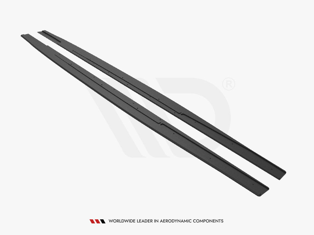 Lexus GS F Mk4 Facelift 2015-2020 Maxton Design STREET PRO Side Skirts Diffusers
