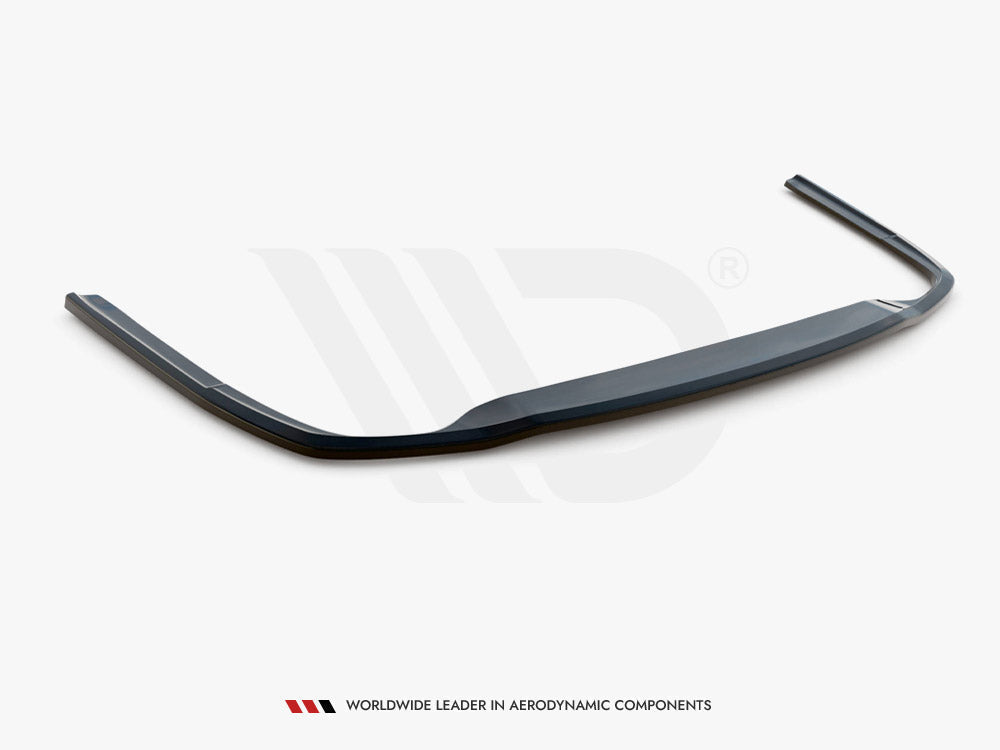 Audi A6 C8 (2019+) central rear splitter - Maxton Design ABS