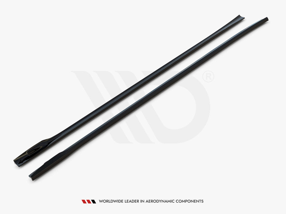 BMW X3 G01 M40d M40i M-Pack side skirts diffusers, Maxton Design V.2