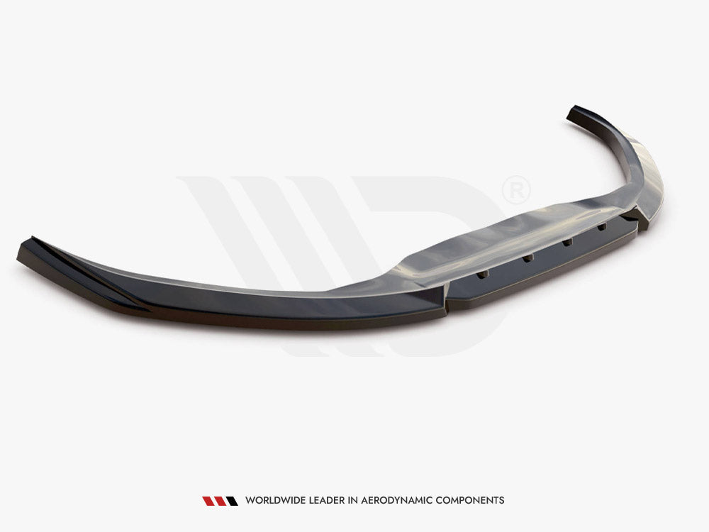 Toyota Yaris Mk4 (2019+) Front Splitter V.2 - Maxton Design ABS