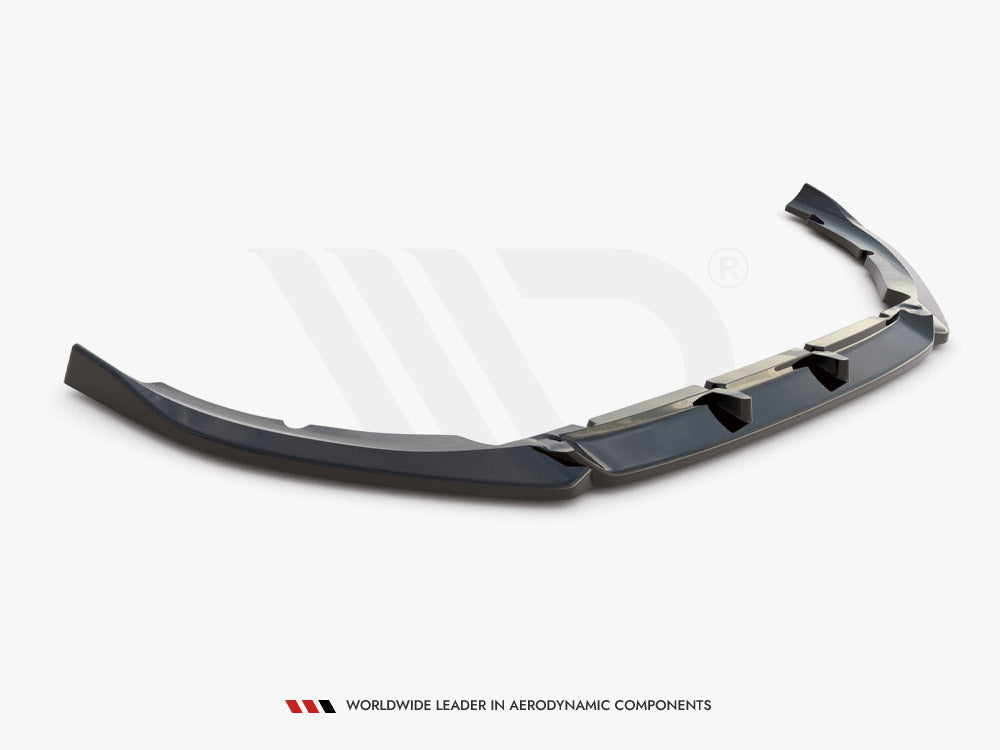 Citroen Berlingo Mk3 (2018+) front splitter kit, Maxton Design ABS