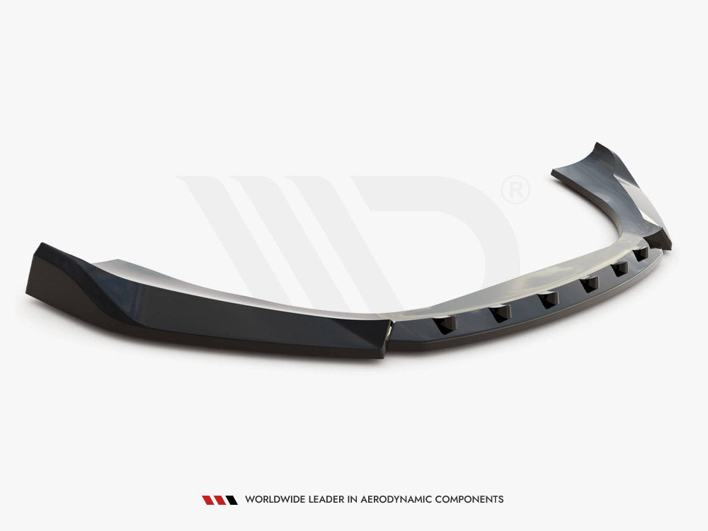 Porsche Macan Mk1 (2014-2018) Front Splitter V.2 - Maxton Design