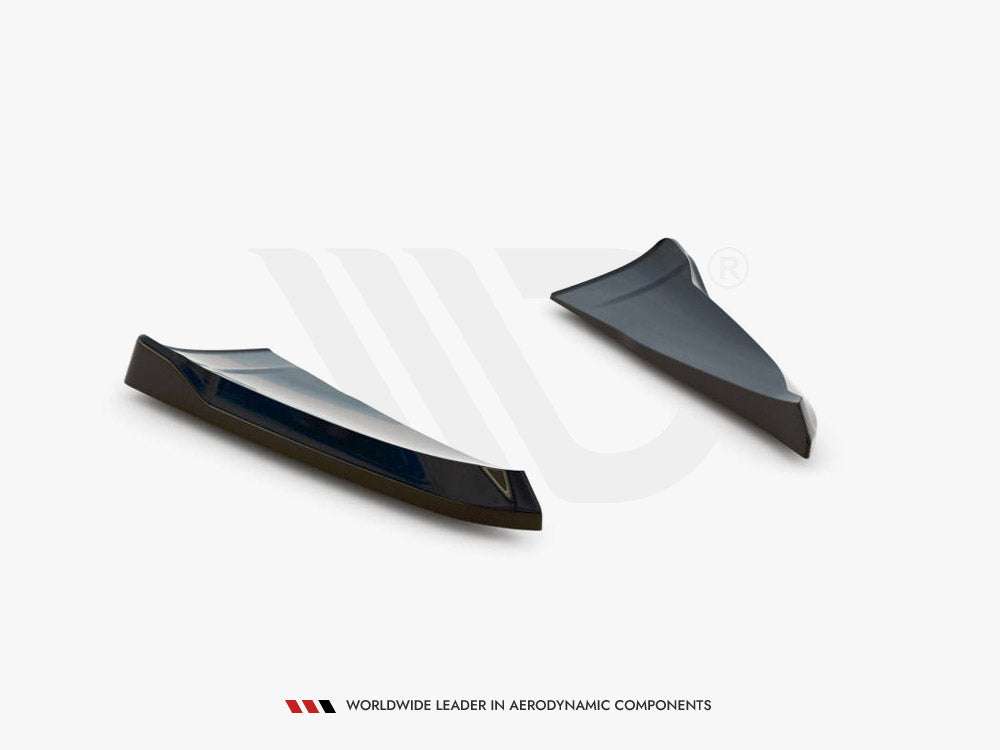 Porsche Cayenne 92A (2010-2014) rear side splitters, Maxton Design ABS set