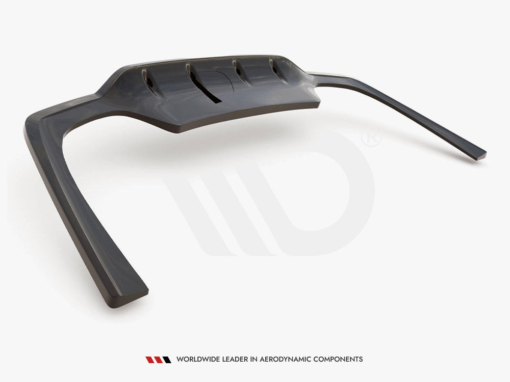 W206 C-Class AMG-Line central rear splitter vertical bars
