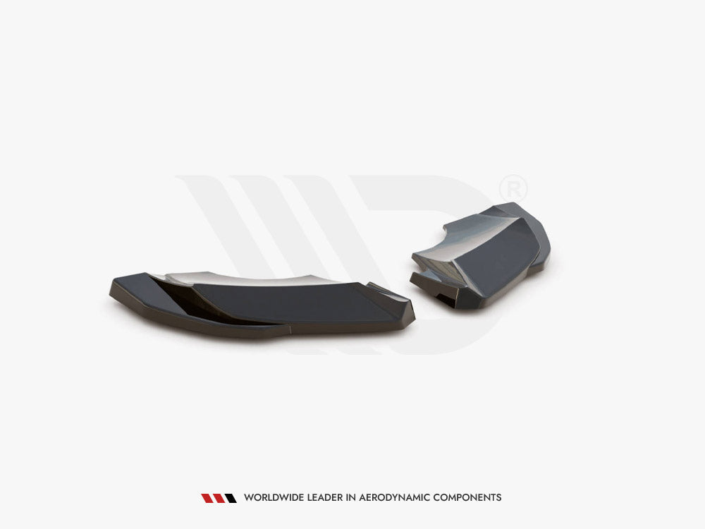 Audi R8 Mk2 Facelift (2018-2023) rear side splitters, Maxton Design ABS set