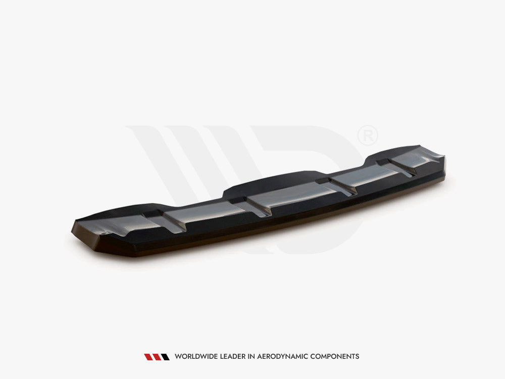 Volvo XC60 R-Design Mk1 Facelift (2013-2017) Central Rear Splitter, Maxton Design ABS