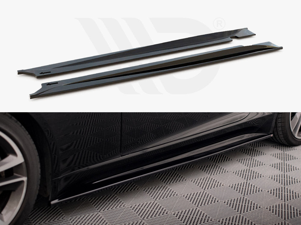 Jaguar F-Type (2013-2020) Maxton Design ABS Side Skirt Diffusers