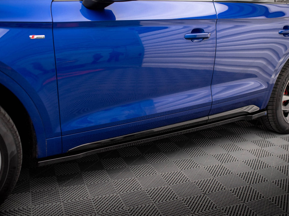 Audi SQ5 Q5 S-Line Mk2 Facelift 2020+ Side Skirt Diffusers