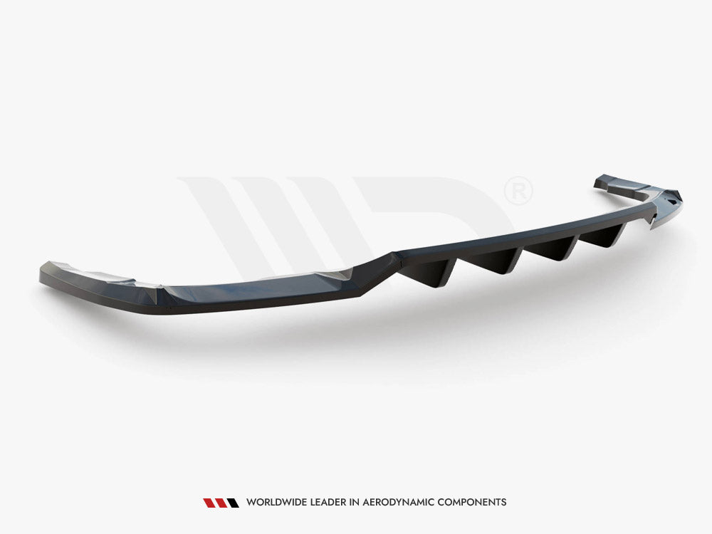 Audi Q5 S-Line Mk2 Facelift (2020+) Central Rear Splitter ABS Diffuser