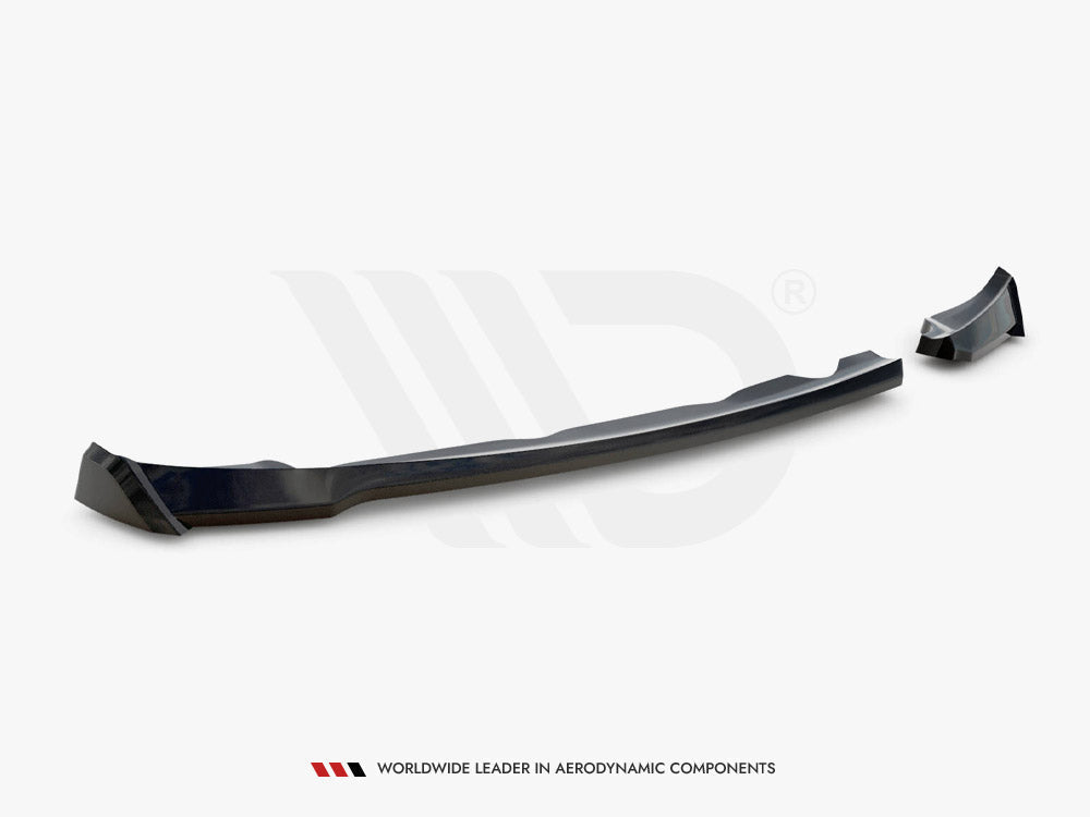 Mini One R56 (2006-2010) rear side splitters, Maxton Design gloss black