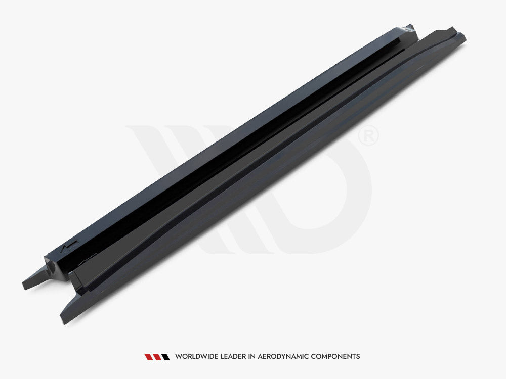Toyota Highlander Mk4 (2019+) Maxton Design Gloss Black Side Skirts Diffusers