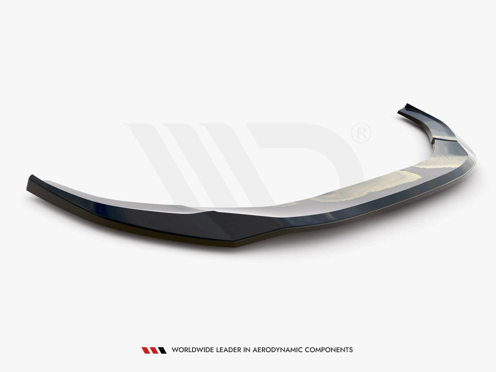 Audi A4 Competition B9 (2019+) Front Splitter V.2 - Maxton Design